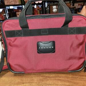 JAGUAR CARRY ON AIRPLANE LAPTOP BAG WITH STRAP & 3 LOCKS USED ONCE